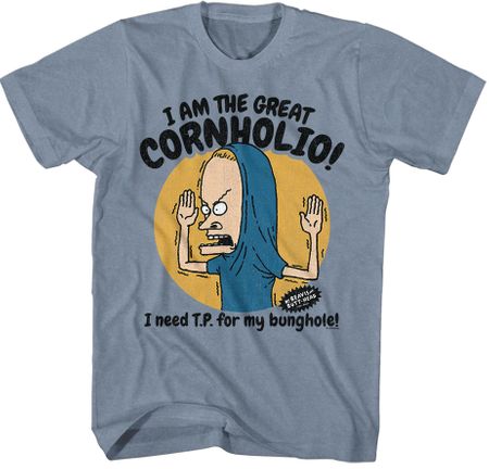 Beavis and Butthead Cornholio Adult T-shirt