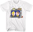 Beavis and Butthead Junk Food Adult T-shirt - White