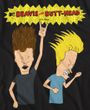 Beavis and Butthead Rockin Out Adult T-shirt