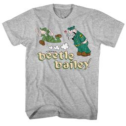 Beetle Bailey Shirt Yelled At Athletic Heather T-Shirt