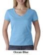 Bella Ladies V-Neck Shirt 100% Cotton Short Sleeve Tee T-Shirt