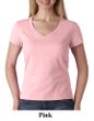 Bella Ladies V-Neck Shirt 100% Cotton Short Sleeve Tee T-Shirt