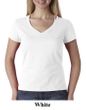 Bella Ladies V-Neck Shirt 100% Cotton Short Sleeve Tee T-Shirt