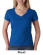 Bella Ladies V-Neck Shirt 100% Cotton Short Sleeve Tee T-Shirt