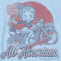 Betty Boop All American Biker Shirts