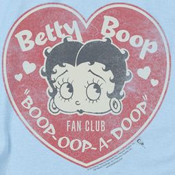 Betty Boop Fan Club Heart Shirts