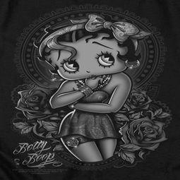 Betty Boop Fashion Roses Shirts