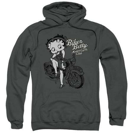 Betty Boop Hoodie BBMC Charcoal Sweatshirt Hoody