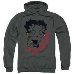 Betty Boop Hoodie Classic Zombie Charcoal Sweatshirt Hoody Betty Boop Hoodie Classic Zombie Charcoal Sweatshirt Hoody