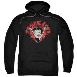 Betty Boop Hoodie Heart You Forever Black Sweatshirt Hoody Betty Boop Hoodie Heart You Forever Black Sweatshirt Hoody