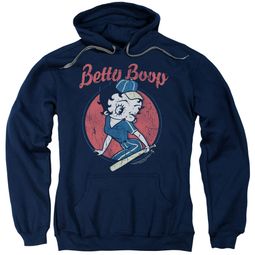 Betty Boop Hoodie Team Boop Navy Blue Sweatshirt Hoody Betty Boop Hoodie Team Boop Navy Blue Sweatshirt Hoody