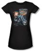 Betty Boop Juniors T-shirt Boop Choppers Black Tee