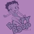 Betty Boop Juniors T-shirt Boop On Boop Lilac Tee