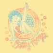 Betty Boop Juniors T-shirt Classy Dame Banana Tee Shirt
