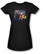 Betty Boop Juniors T-shirt Hot Rod Boop Black Tee