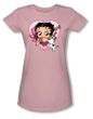 Betty Boop Juniors T-shirt I Love Betty Pink Tee