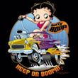 Betty Boop Juniors T-shirt Keep On Boopin Black Tee
