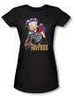Betty Boop Juniors T-shirt Not Your Average Mother Black Tee