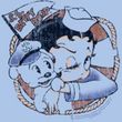 Betty Boop Juniors T-shirt S.s. Vintage Light Blue Tee