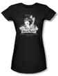 Betty Boop Juniors T-shirt Street Angel Black Tee