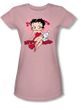 Betty Boop Juniors T-shirt Sweetheart Pink Tee