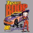 Betty Boop Juniors T-shirt Team Boop Athletic Heather Tee