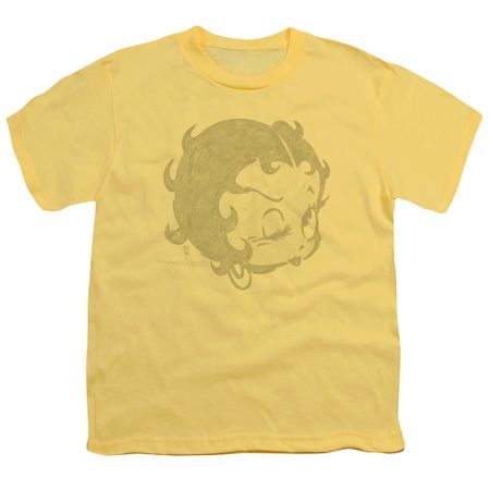 Betty Boop Kids Shirt Hey There Banana T-Shirt
