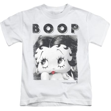 Betty Boop Kids Shirt Not Fade Away White T-Shirt