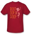 Betty Boop Kids T-shirt Classic Oop Youth Red Tee Shirt