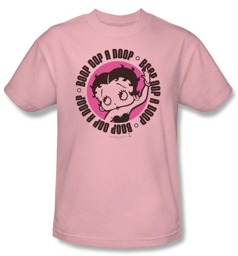 Betty Boop Kids T-shirt Oop A Doop Youth Pink Tee Shirt - Betty Boop Shirts