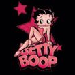 Betty Boop Kids T-shirt Sexy Star Youth Black Tee Shirt