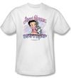 Betty Boop Kids T-shirt Sweet Dreams Youth White Tee Shirt
