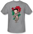 Betty Boop Kids T-shirt Tattoo Youth Silver Tee Shirt