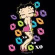 Betty Boop Kids T-shirt Tripple Xo Youth Black Tee Shirt