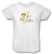 Betty Boop Ladies T-shirt Hot In Hawaii White Tee Shirt