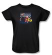 Betty Boop Ladies T-shirt Hot Rod Boop Black Tee Shirt