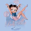 Betty Boop Ladies T-shirt Pink Champagne Light Blue Tee Shirt