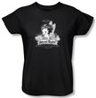 Betty Boop Ladies T-shirt Street Angel Black Tee Shirt