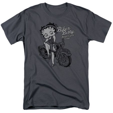 Betty Boop Shirt BBMC Charcoal Tee T-Shirt