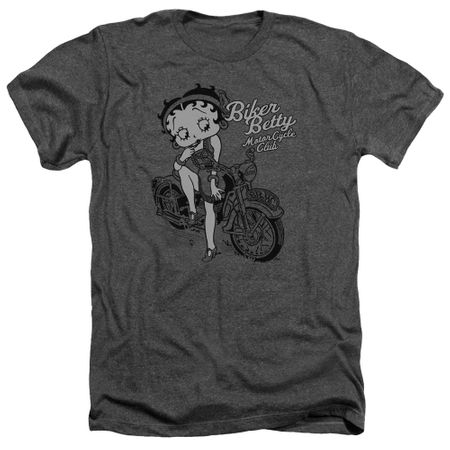 Betty Boop Shirt BBMC Heather Charcoal T-Shirt