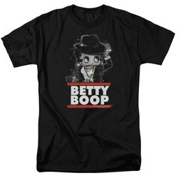 Betty Boop Shirt Bling Bling Boop Black Tee T-Shirt