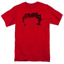 Betty Boop Shirt Word Hair Red Tee T-Shirt