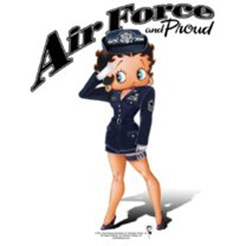 betty boop air force