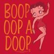 Betty Boop T-shirt Classic Oop Adult Red Tee Shirt