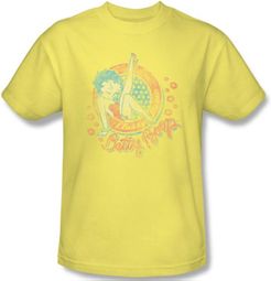 Betty Boop T-shirt Classy Dame Adult Banana Tee Shirt Betty Boop T-shirt Classy Dame Adult Banana Tee Shirt