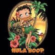 Betty Boop T-shirt Hula Boop Adult Black Tee