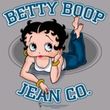 Betty Boop T-shirt Jean Co Adult Athletic Heather Tee