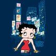Betty Boop T-shirt Square Adult Black Tee