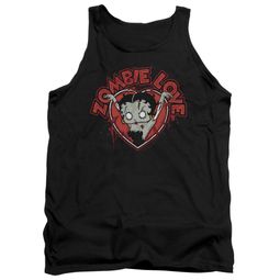 Betty Boop Tank Top Heart You Forever Black Tanktop Betty Boop Tank Top Heart You Forever Black Tanktop