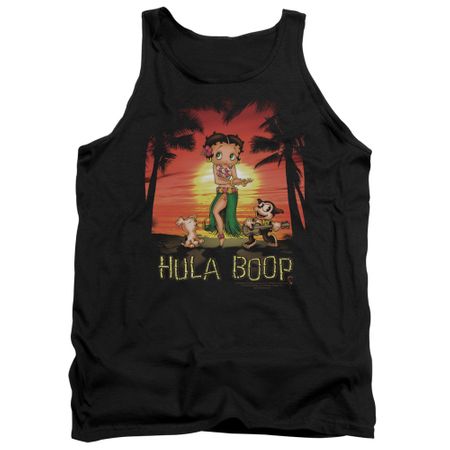 Betty Boop Tank Top Hulaboop Black Tanktop